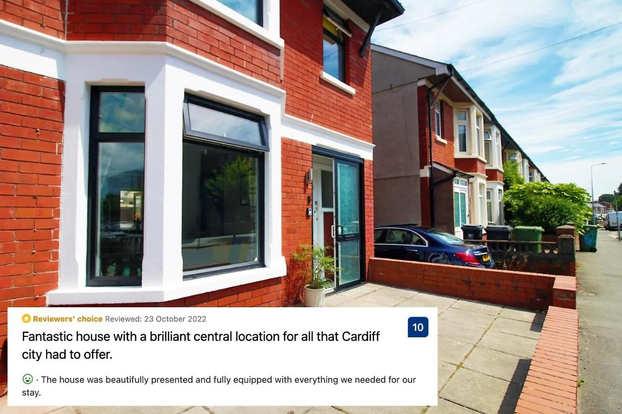 Casa de Férias Maindy House - Home Close To City Centre + Parking Cardiff Reino Unido